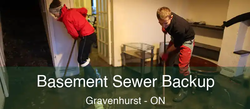 Basement Sewer Backup Gravenhurst - ON