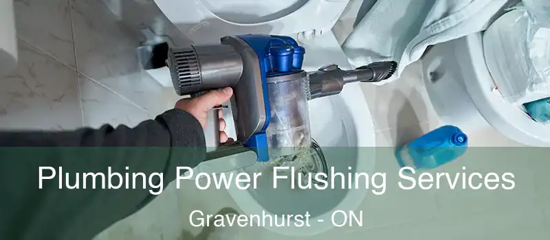Plumbing Power Flushing Services Gravenhurst - ON
