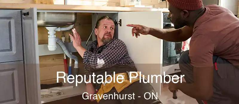 Reputable Plumber Gravenhurst - ON