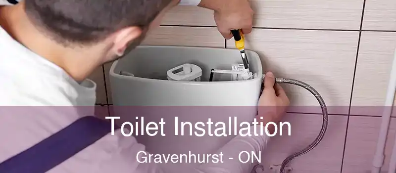 Toilet Installation Gravenhurst - ON