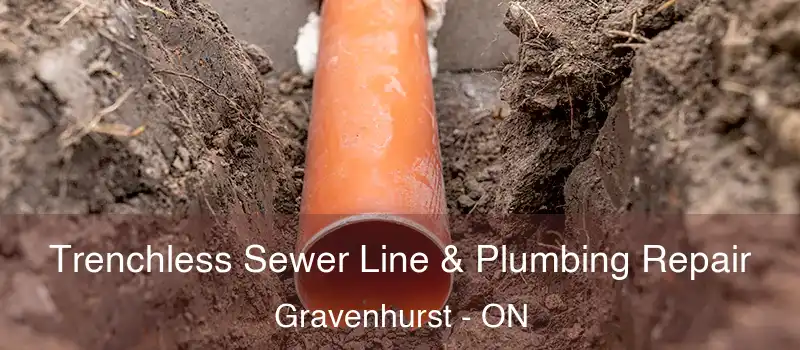 Trenchless Sewer Line & Plumbing Repair Gravenhurst - ON